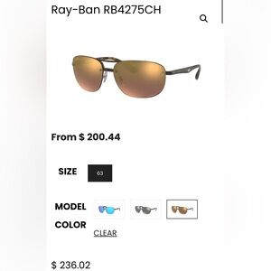 Ray-Ban RB-4275 CH sunglasses